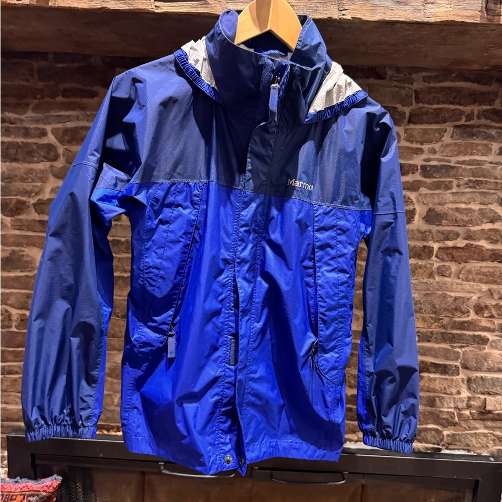 Marmot Navy and White Jacket
